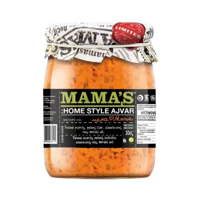 Mama's Ajvar jemný 550 g